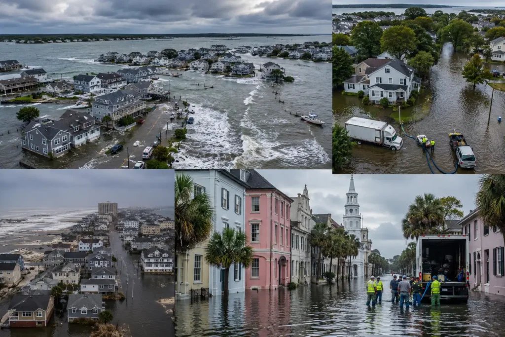 East Coast water damage hotspots from New York to Charleston