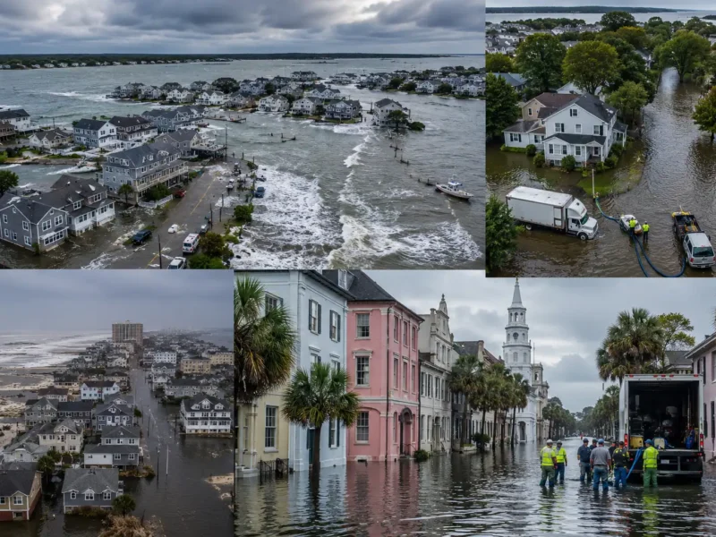 East Coast Water Damage Hotspots – From Long Island to Charleston